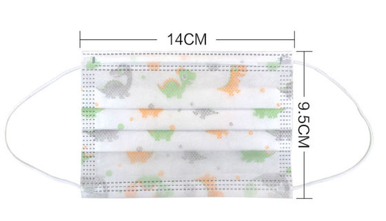 Máscara Hypoallergenic livre da boca de Earloop da fibra de vidro