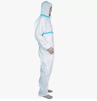 Terno descartável não tecido do corpo do isolamento respirável