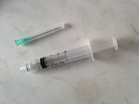 Seringa médica descartável da clínica hipodérmico do hospital