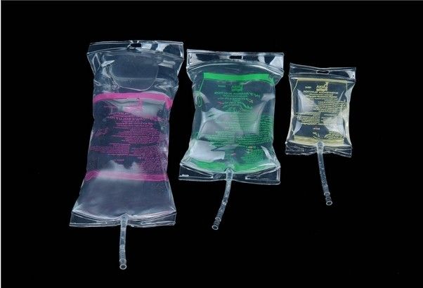 50ml - saco intravenoso descartável da infusão do PVC da categoria 3000ml médica